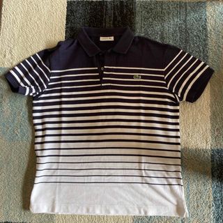 LACOSTE ラコステ ポロシャツ PH309EL サイズ4 濃紺(ポロシャツ)