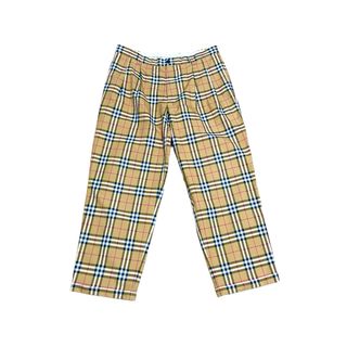 バーバリー(BURBERRY)の美品 バーバリー ノバチェック クロップドパンツ 50(その他)