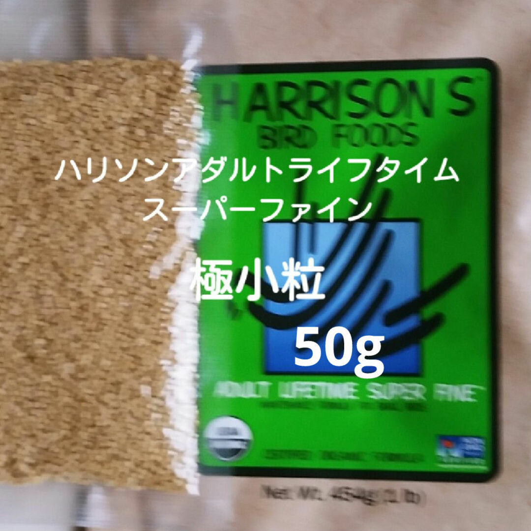 ハリソンアダルトライフタイムスーパーファイン 50g その他のペット用品(鳥)の商品写真