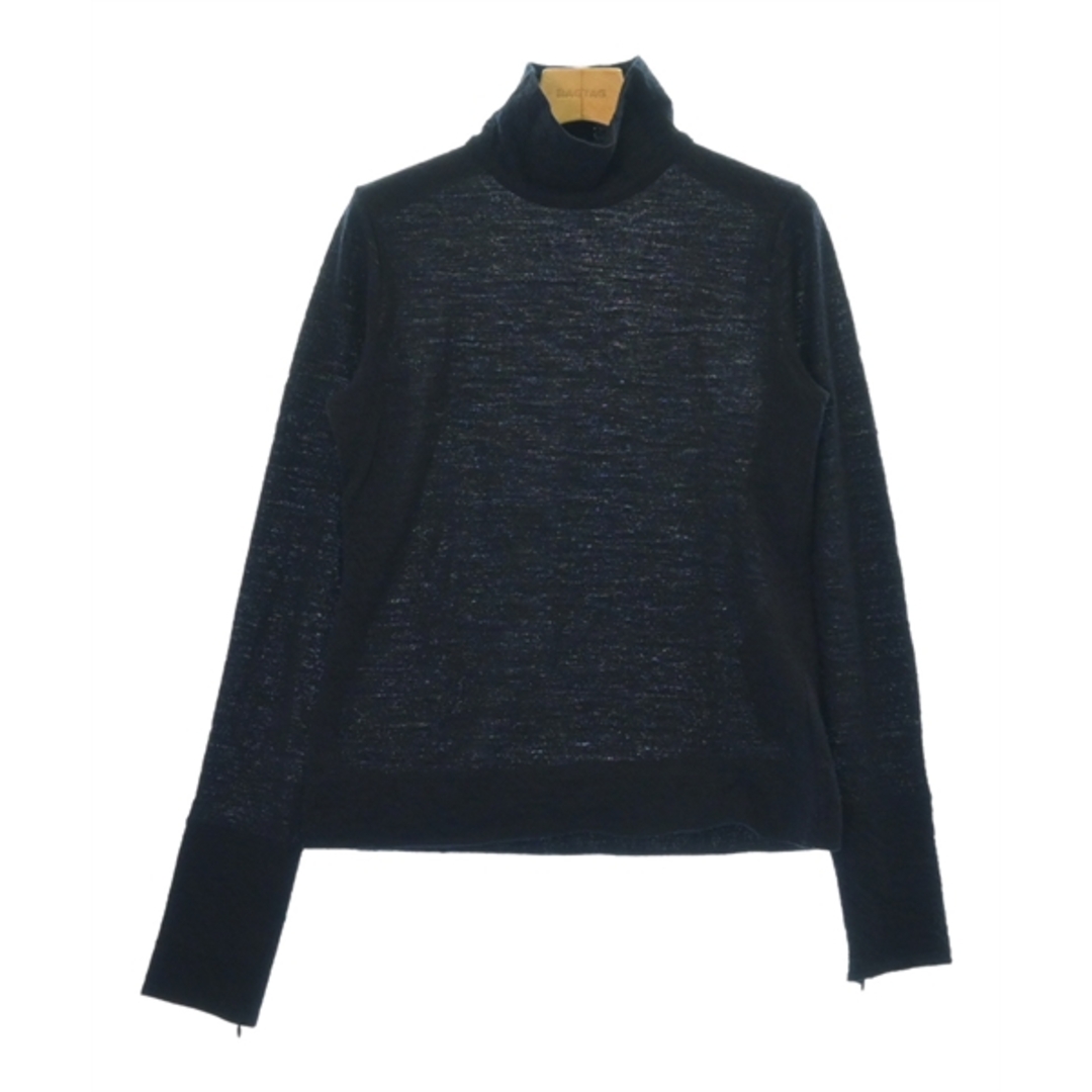 Jil Sander(ジルサンダー)のJIL SANDER ジルサンダー ニット・セーター 36(XS位) 黒 【古着】【中古】 レディースのトップス(ニット/セーター)の商品写真