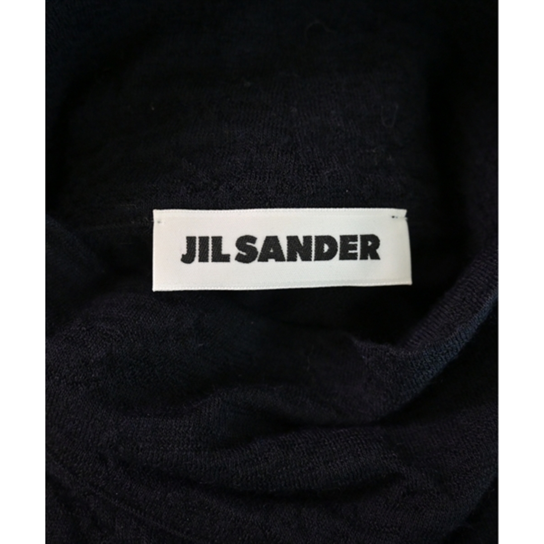 Jil Sander(ジルサンダー)のJIL SANDER ジルサンダー ニット・セーター 36(XS位) 黒 【古着】【中古】 レディースのトップス(ニット/セーター)の商品写真