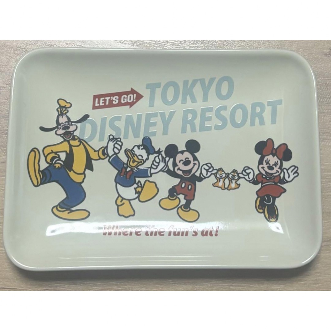 Disney(ディズニー)のディズニーリゾート　スーベニアプレート インテリア/住まい/日用品のキッチン/食器(食器)の商品写真