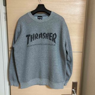 スラッシャー(THRASHER)のTHRASHER  スラッシャー スウェット　デカロゴ　  カラー:グレー(スウェット)