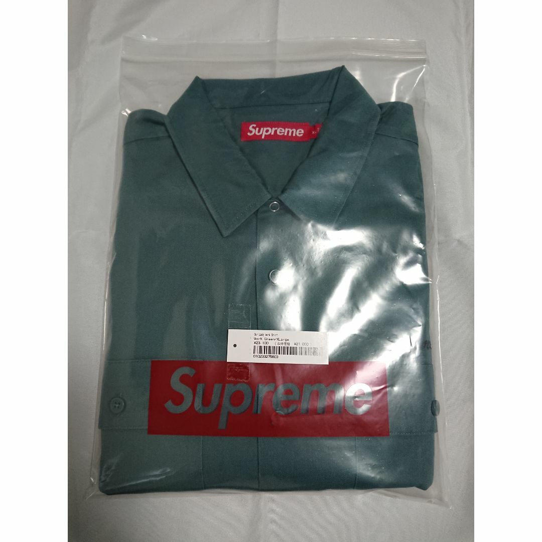 Supreme(シュプリーム)の【Green・XL】 Our Lady Work Shirt supreme メンズのトップス(シャツ)の商品写真
