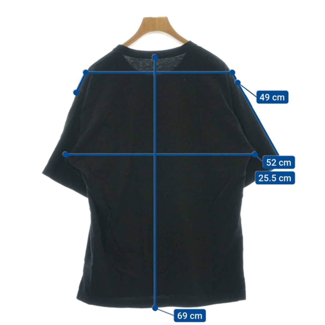 Ground Y(グラウンドワイ)のGround Y グラウンド　ワイ Tシャツ・カットソー 3(M位) 黒 【古着】【中古】 レディースのトップス(カットソー(半袖/袖なし))の商品写真