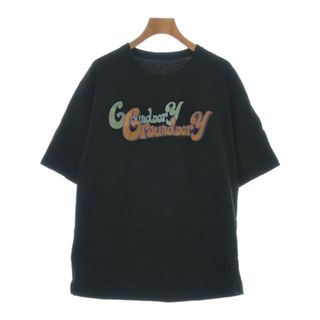 グラウンドワイ(Ground Y)のGround Y グラウンド　ワイ Tシャツ・カットソー 3(M位) 黒 【古着】【中古】(カットソー(半袖/袖なし))