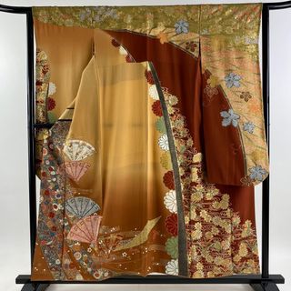 振袖 身丈154cm 裄丈63cm 正絹 美品 秀品 【中古】(着物)