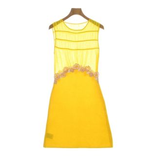 Giambattista Valli - GiAMBATTiSTA VALLi ワンピース XXS 黄 【古着】【中古】