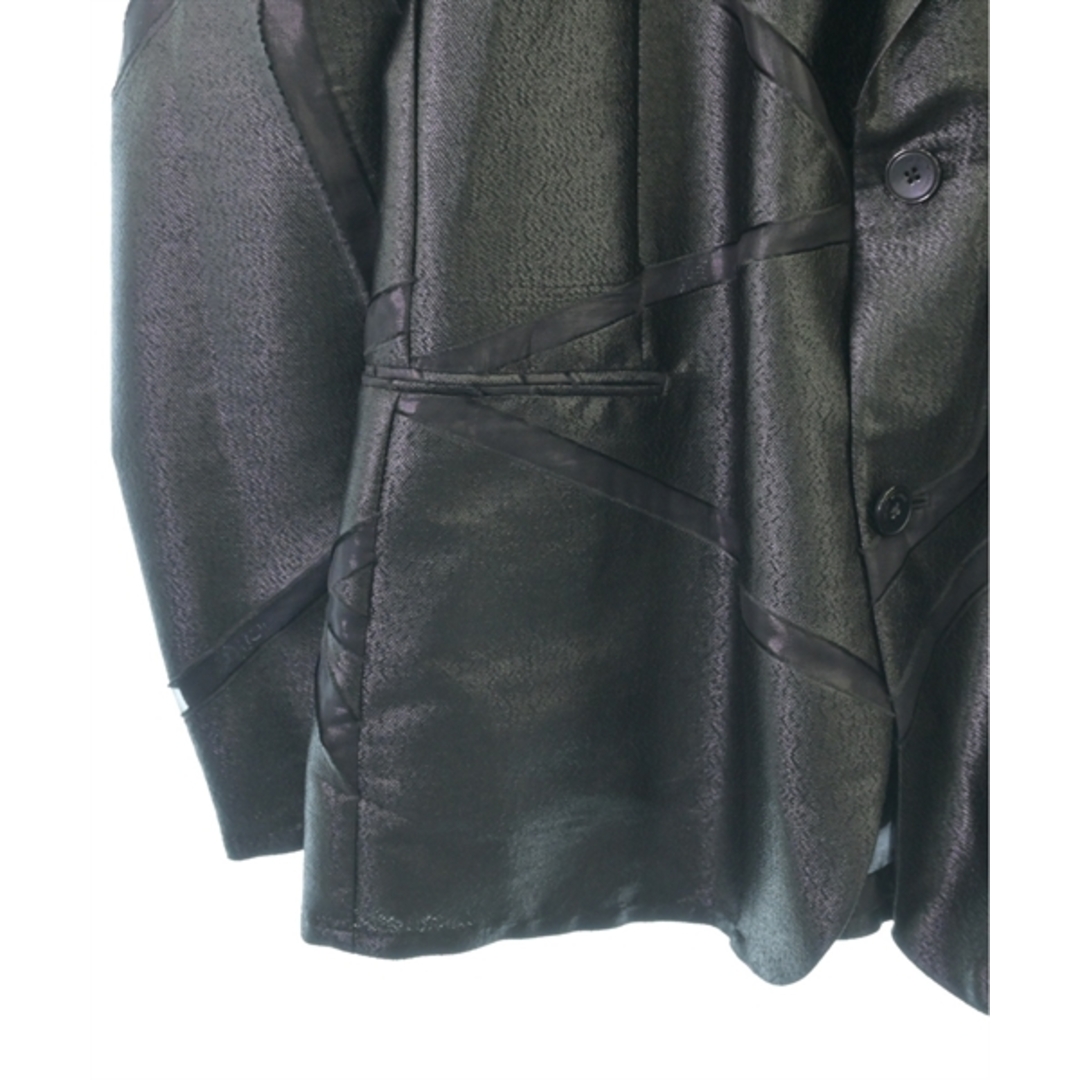 Emporio Armani(エンポリオアルマーニ)のEMPORIO ARMANI テーラードジャケット 1(S位) 黒 【古着】【中古】 メンズのジャケット/アウター(テーラードジャケット)の商品写真