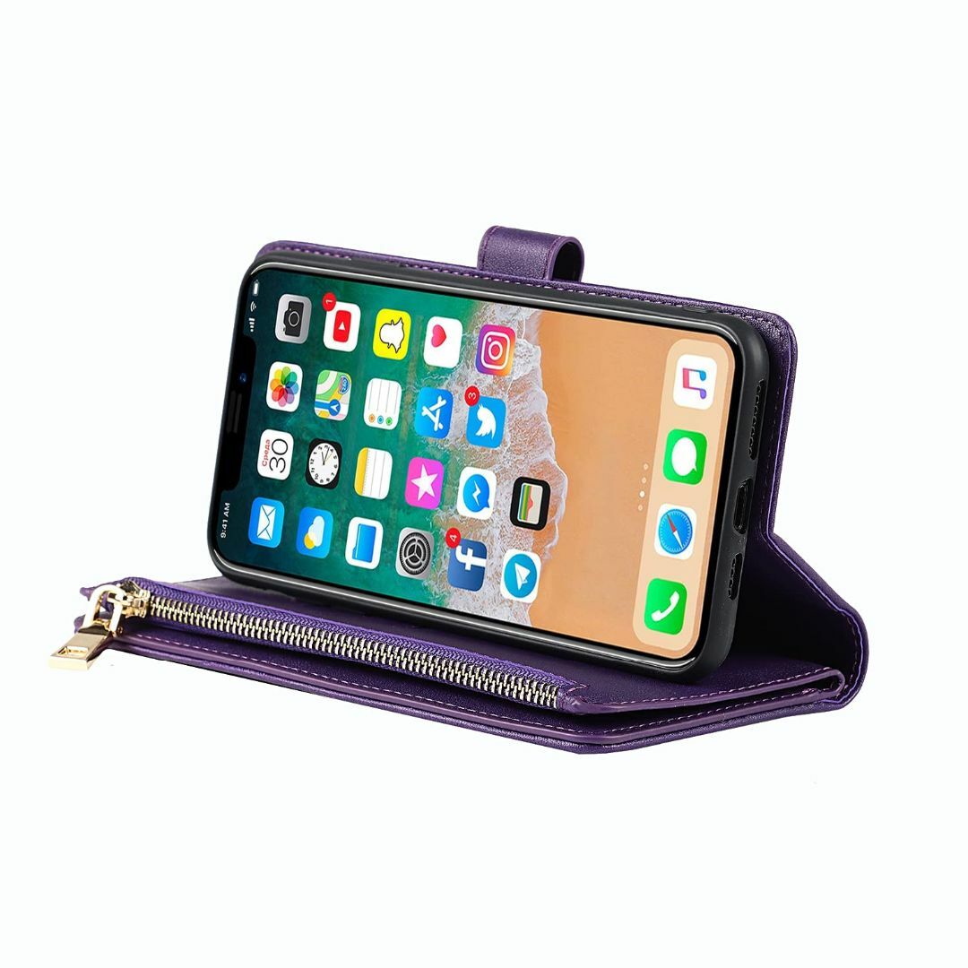 【色: 037--パープル】Eastwave アイフォンiPhone XS Ma スマホ/家電/カメラのスマホアクセサリー(その他)の商品写真