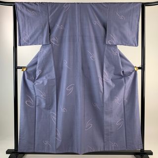 紬 身丈158.5cm 裄丈64cm 正絹 優品 【中古】(着物)