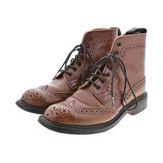 Tricker's トリッカーズ ブーツ UK4(22.5cm位) 茶 【古着】【中古】(ブーツ)