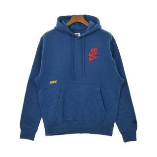 ナイキ(NIKE)のNIKE ナイキ パーカー M 青 【古着】【中古】(パーカー)