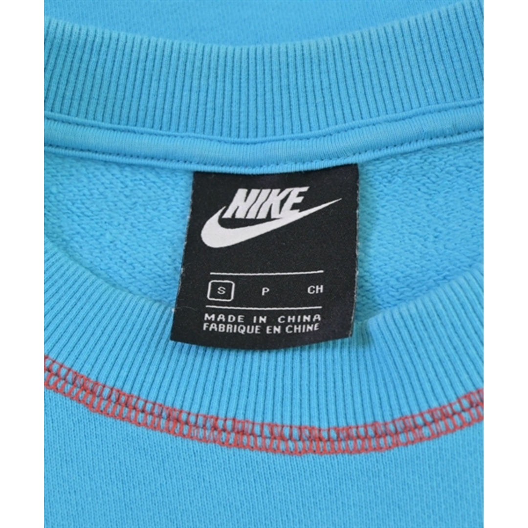 NIKE(ナイキ)のNIKE ナイキ スウェット S 水色 【古着】【中古】 メンズのトップス(スウェット)の商品写真