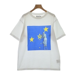 ITEMS URBAN RESEARCH Tシャツ・カットソー L 白 【古着】【中古】(カットソー(半袖/袖なし))