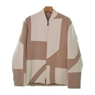 マックスマーラ(Max Mara)のMax Mara ブルゾン（その他） 40(M位) ベージュxアイボリー 【古着】【中古】(その他)