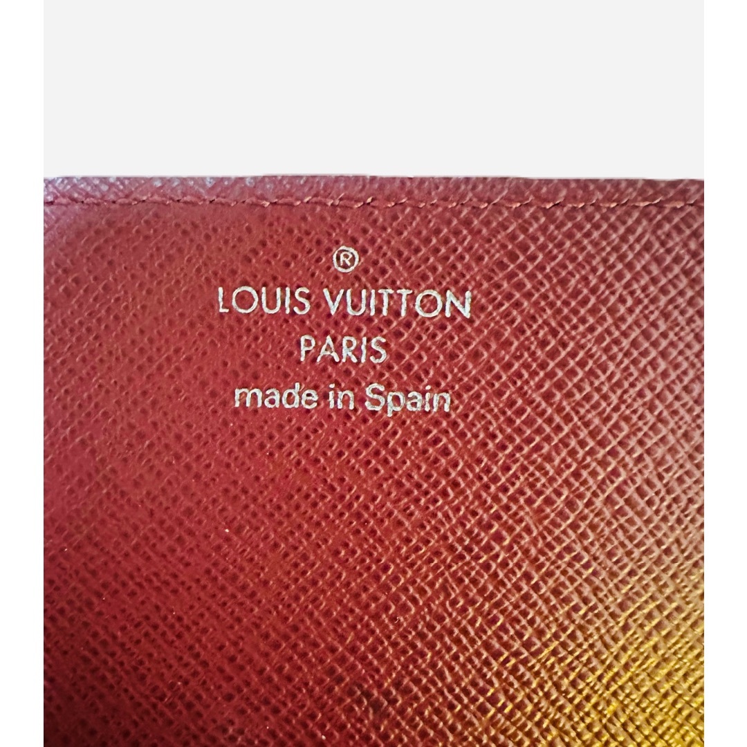 LOUIS VUITTON(ルイヴィトン)のヴィトン　名刺入れ　赤　ルイヴィトン レディースのファッション小物(名刺入れ/定期入れ)の商品写真