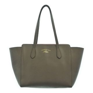 Gucci - GUCCI グッチ トートバッグ M ベージュ 【古着】【中古】