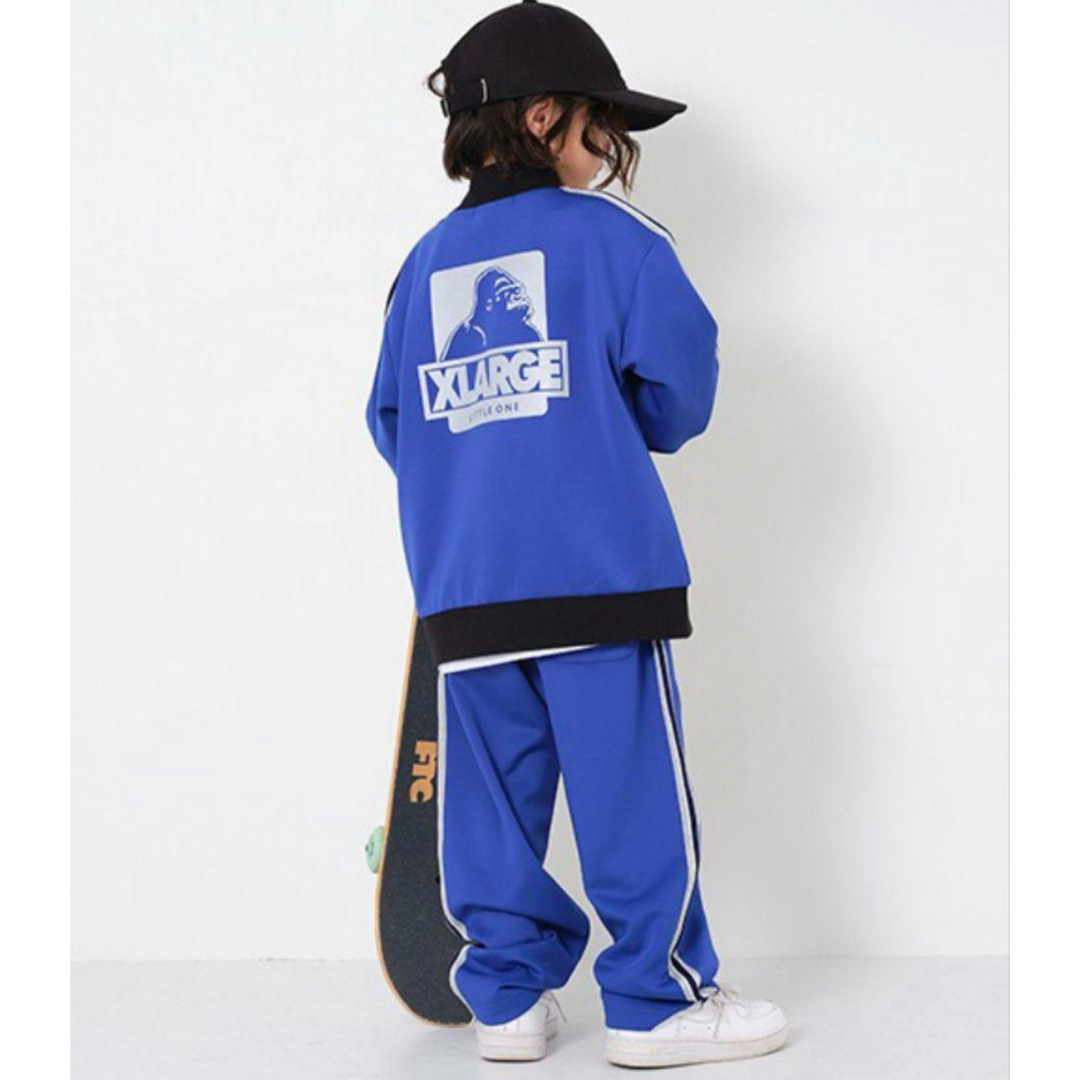 XLARGE KIDS(エクストララージキッズ)の新品　XLARGE KIDS  ラージキッズ　ジャージ上下　セットアップ　140 キッズ/ベビー/マタニティのキッズ服男の子用(90cm~)(ジャケット/上着)の商品写真