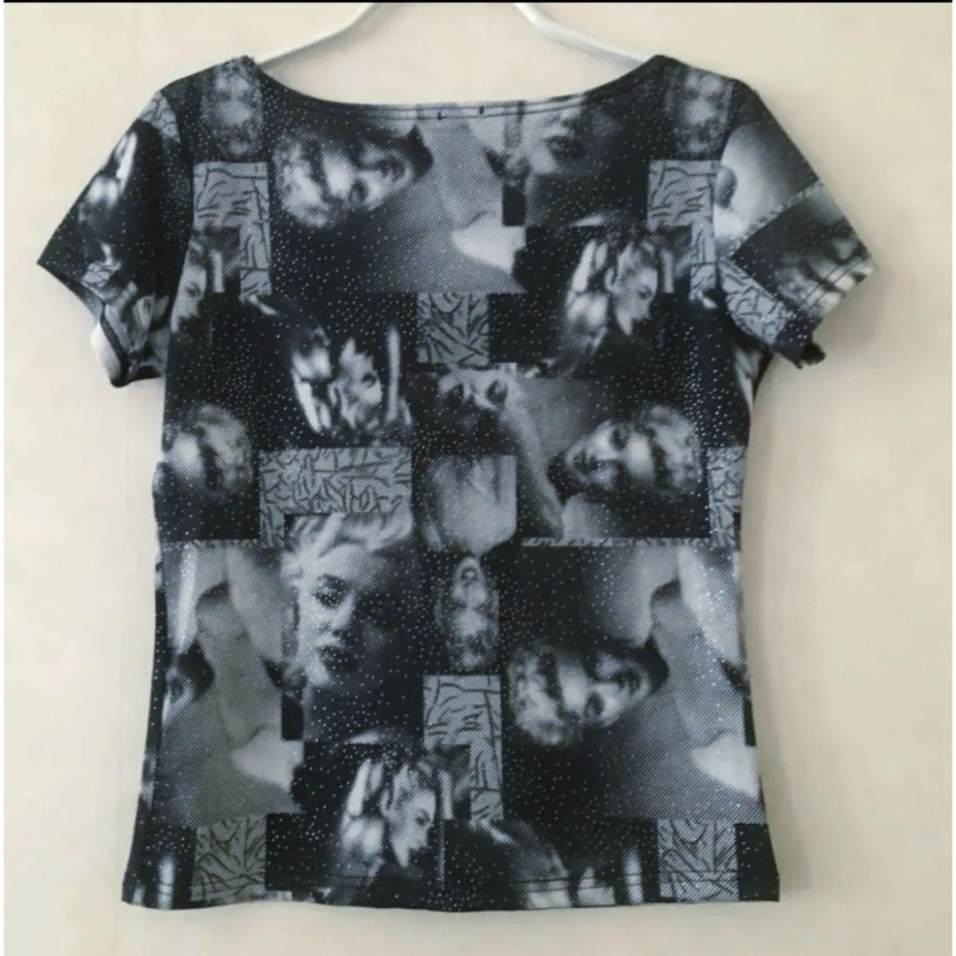 マリリンモンロー プリントトップス半袖  レディースのトップス(Tシャツ(半袖/袖なし))の商品写真