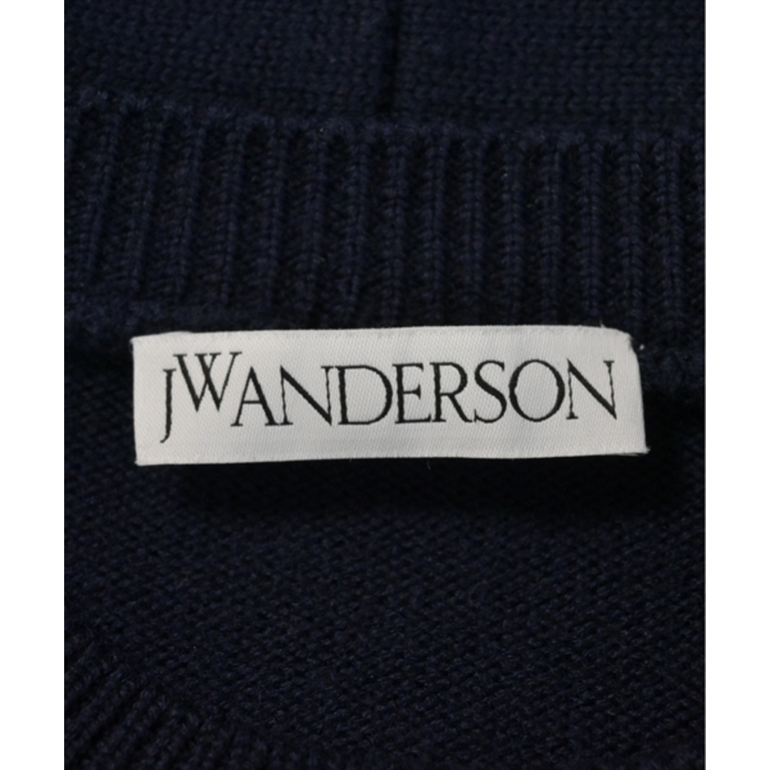 J.W.ANDERSON(ジェイダブリューアンダーソン)のJW Anderson ニット・セーター S 紺x白(ボーダー) 【古着】【中古】 メンズのトップス(ニット/セーター)の商品写真