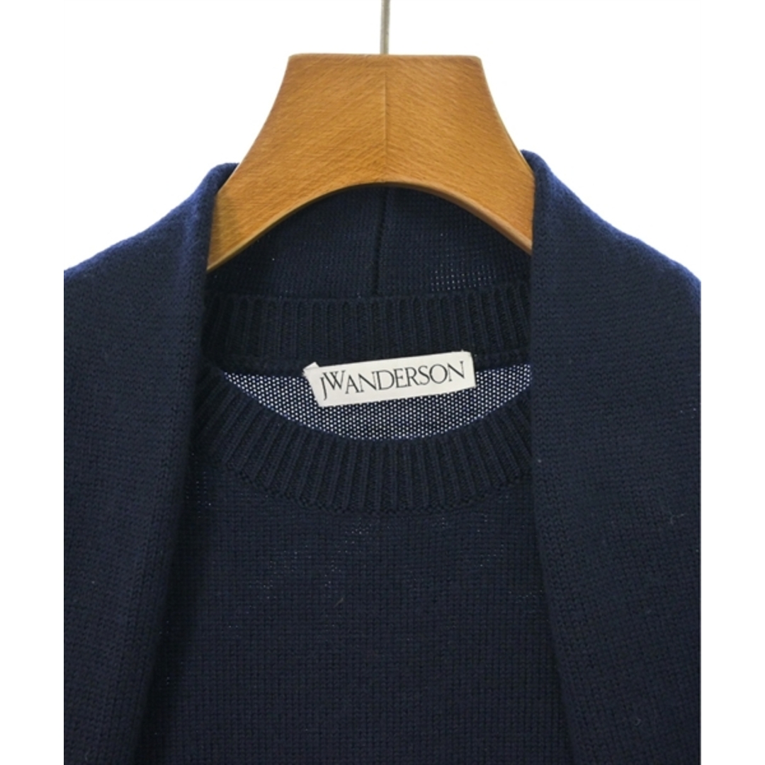 J.W.ANDERSON(ジェイダブリューアンダーソン)のJW Anderson ニット・セーター S 紺x白(ボーダー) 【古着】【中古】 メンズのトップス(ニット/セーター)の商品写真