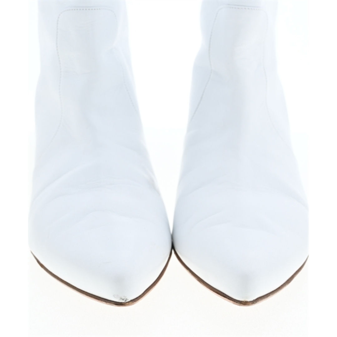 NEBULONI E ネブローニ ブーツ EU38 1/2(25cm位) 白 【古着】【中古】 レディースの靴/シューズ(ブーツ)の商品写真