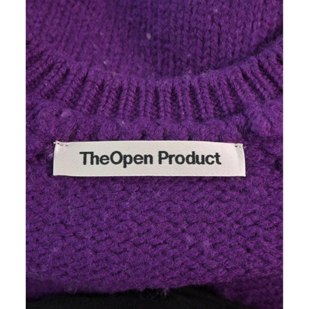 The Open Product ニット・セーター 1(S位) 紫 【古着】【中古】 レディースのトップス(ニット/セーター)の商品写真