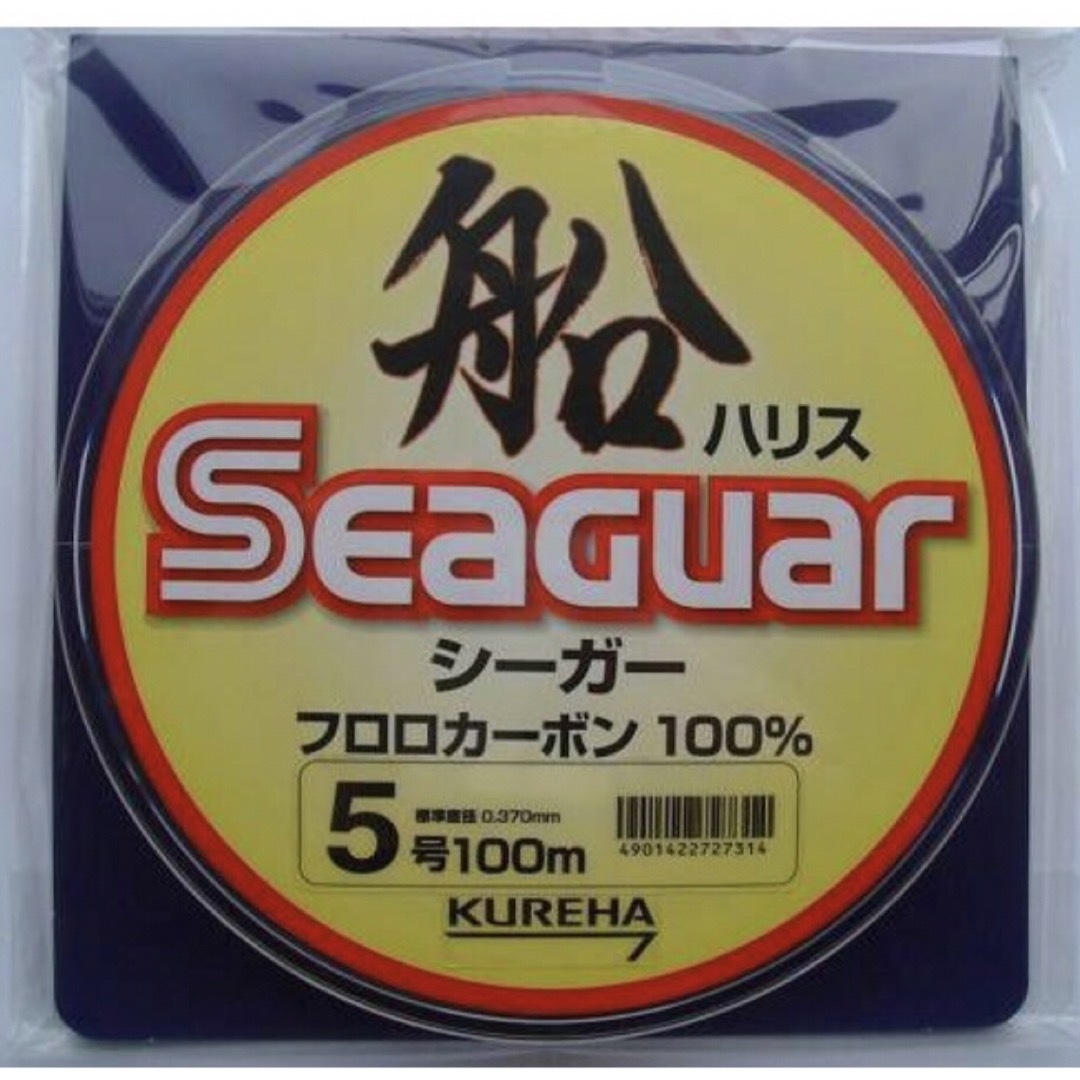 シーガー 船ハリス 5号 検索用 トヨフロン トルネード クレハ エース スポーツ/アウトドアのフィッシング(釣り糸/ライン)の商品写真