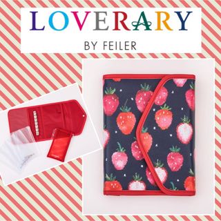 フェイラー(FEILER)のLOVERARY BY FEILER♡多機能ケース STRAWBERRY(母子手帳ケース)