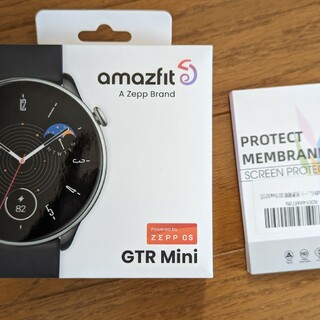 Amazfit - ★美品★ Amazfit GTR mini ミッドナイトブラック ＋おまけ