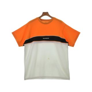 Supreme - Supreme シュプリーム Tシャツ・カットソー XL オレンジx白x黒 【古着】【中古】