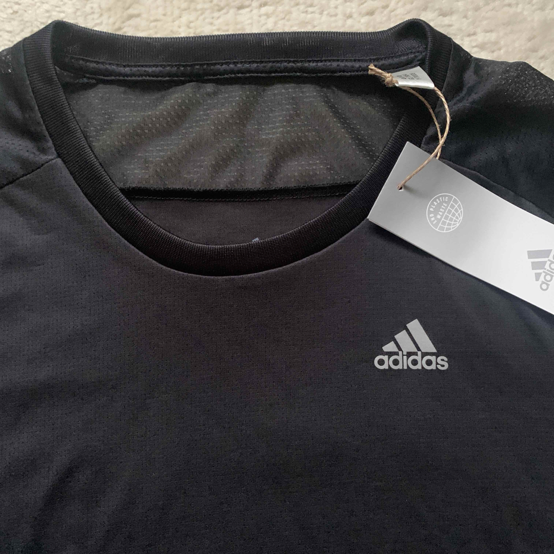 adidas(アディダス)のアディダス 長袖 Tシャツ　メッシュ　レディース　L レディースのトップス(Tシャツ(長袖/七分))の商品写真