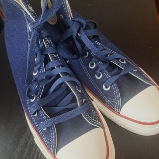 コンバース(CONVERSE)のコンバースハイカットスニーカー　デニム新品未使用(スニーカー)