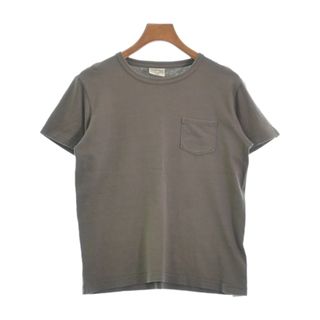 アルファ(alpha)のALPHA アルファ Tシャツ・カットソー S グレー 【古着】【中古】(Tシャツ/カットソー(半袖/袖なし))