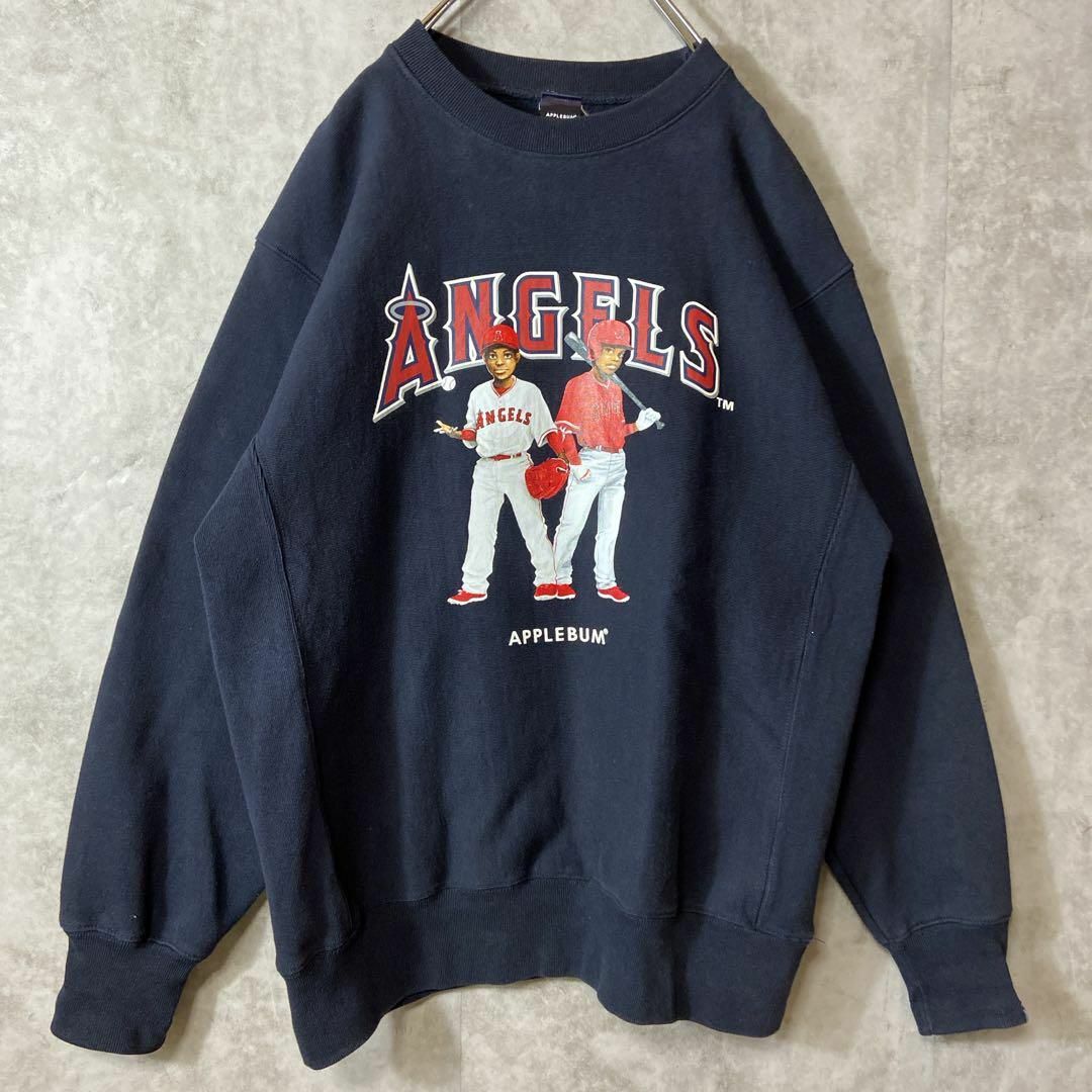 APPLEBUM(アップルバム)の【ANGELS  APPLEBUM】スウェット古着　大谷翔平 メンズのトップス(スウェット)の商品写真