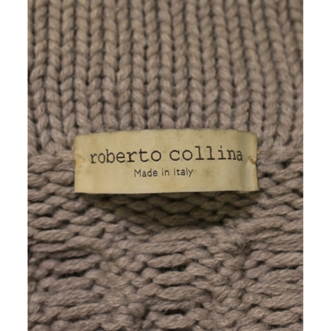 ROBERTO COLLINA(ロベルトコリーナ)のROBERTO COLLINA カーディガン 46(M位) グレーベージュ系 【古着】【中古】 メンズのトップス(カーディガン)の商品写真