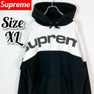 シュプリーム(Supreme)の【美品 希少サイズXL】シュプリーム ビッグロゴ 即完売モデル オーバーサイズ(パーカー)