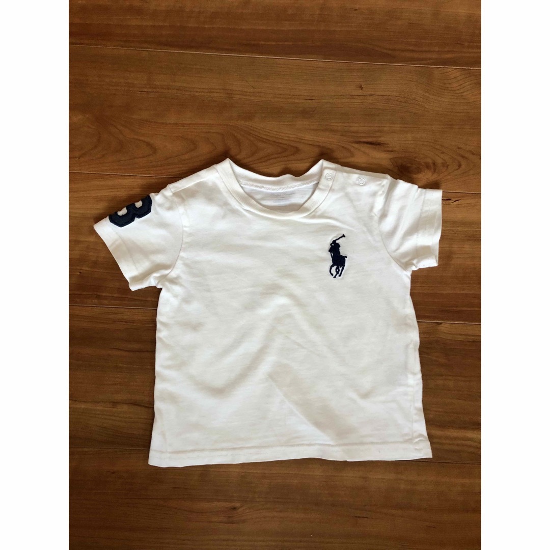 Ralph Lauren(ラルフローレン)のRalph Lauren ラルフローレン　半袖Tシャツ　2枚組　80／90 キッズ/ベビー/マタニティのベビー服(~85cm)(Ｔシャツ)の商品写真