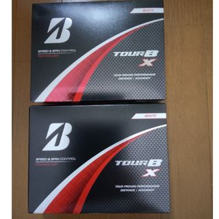 ブリヂストン(BRIDGESTONE)のブリヂストン ゴルフボール TOUR B X　2024　2セット(その他)