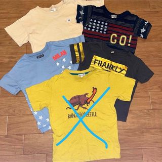 エフオーキッズ(F.O.KIDS)の110cm男の子用半袖トップスセット①(Tシャツ/カットソー)