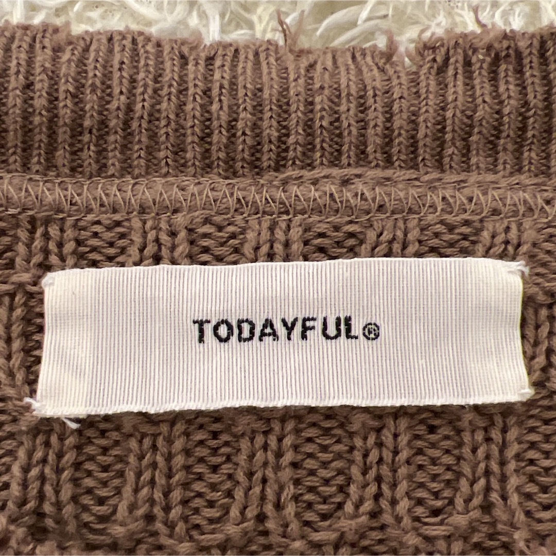 TODAYFUL(トゥデイフル)の【お値下げ歓迎、即日発送】todayful トゥデイフル　ニット　セーター レディースのトップス(ニット/セーター)の商品写真