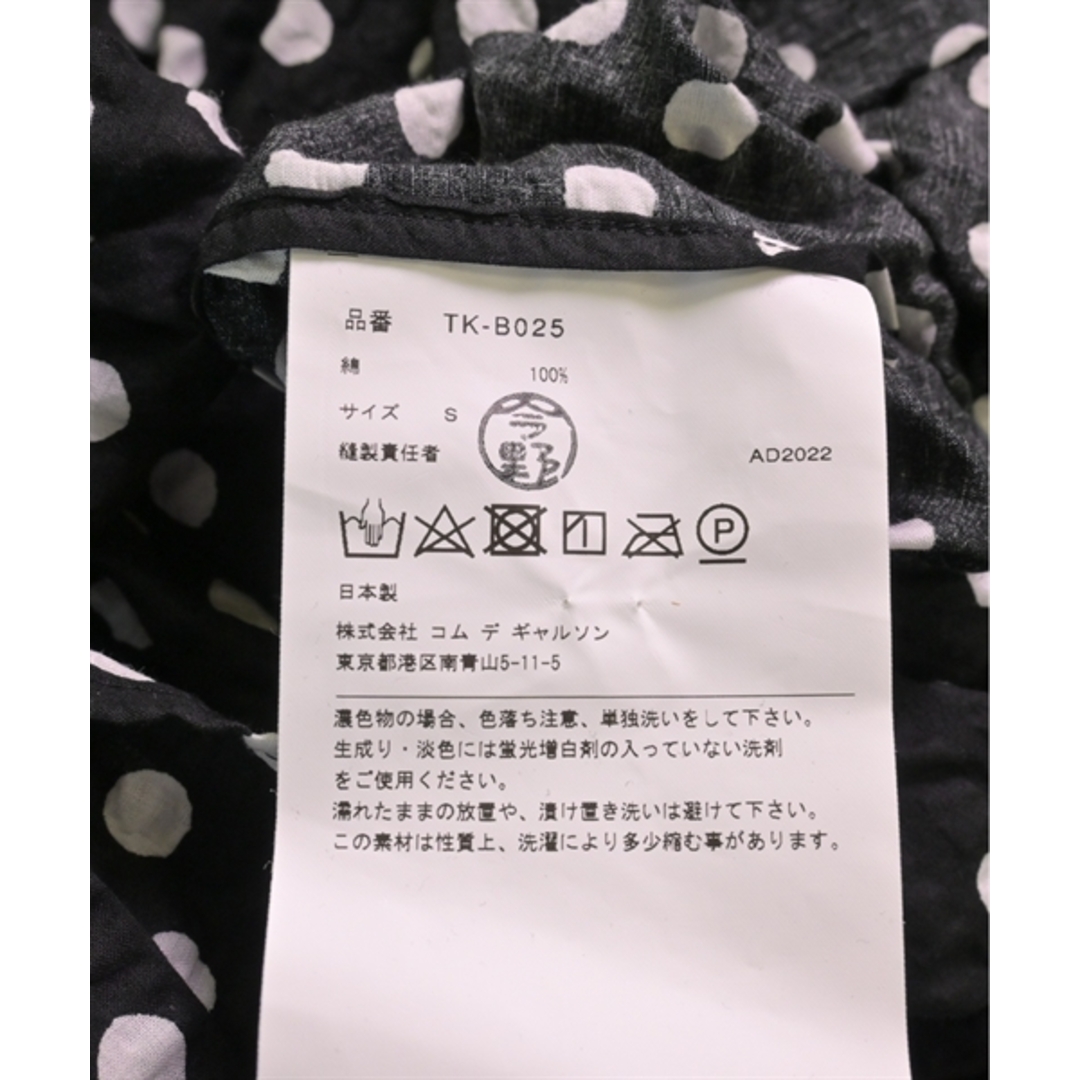 TAO タオ ブラウス S 黒x白(ドット) 【古着】【中古】 レディースのトップス(シャツ/ブラウス(長袖/七分))の商品写真