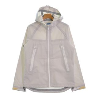 アディダス(adidas)のadidas アディダス マウンテンパーカー L ライトグレー 【古着】【中古】(その他)