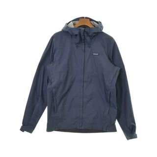 パタゴニア(patagonia)のpatagonia パタゴニア マウンテンパーカー S 紺 【古着】【中古】(マウンテンパーカー)