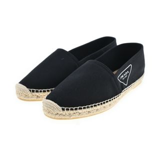 プラダ(PRADA)のPRADA プラダ シューズ（その他） UK9(27.5cm位) 黒 【古着】【中古】(その他)