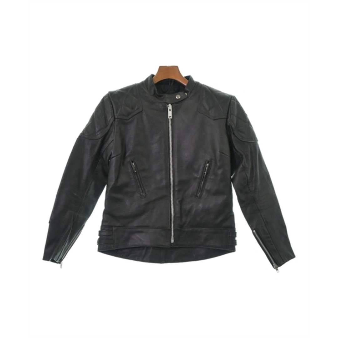 Lewis Leathers(ルイスレザー)のLewis Leathers ルイス・レザー ライダース 38(M位) 黒 【古着】【中古】 メンズのジャケット/アウター(ライダースジャケット)の商品写真