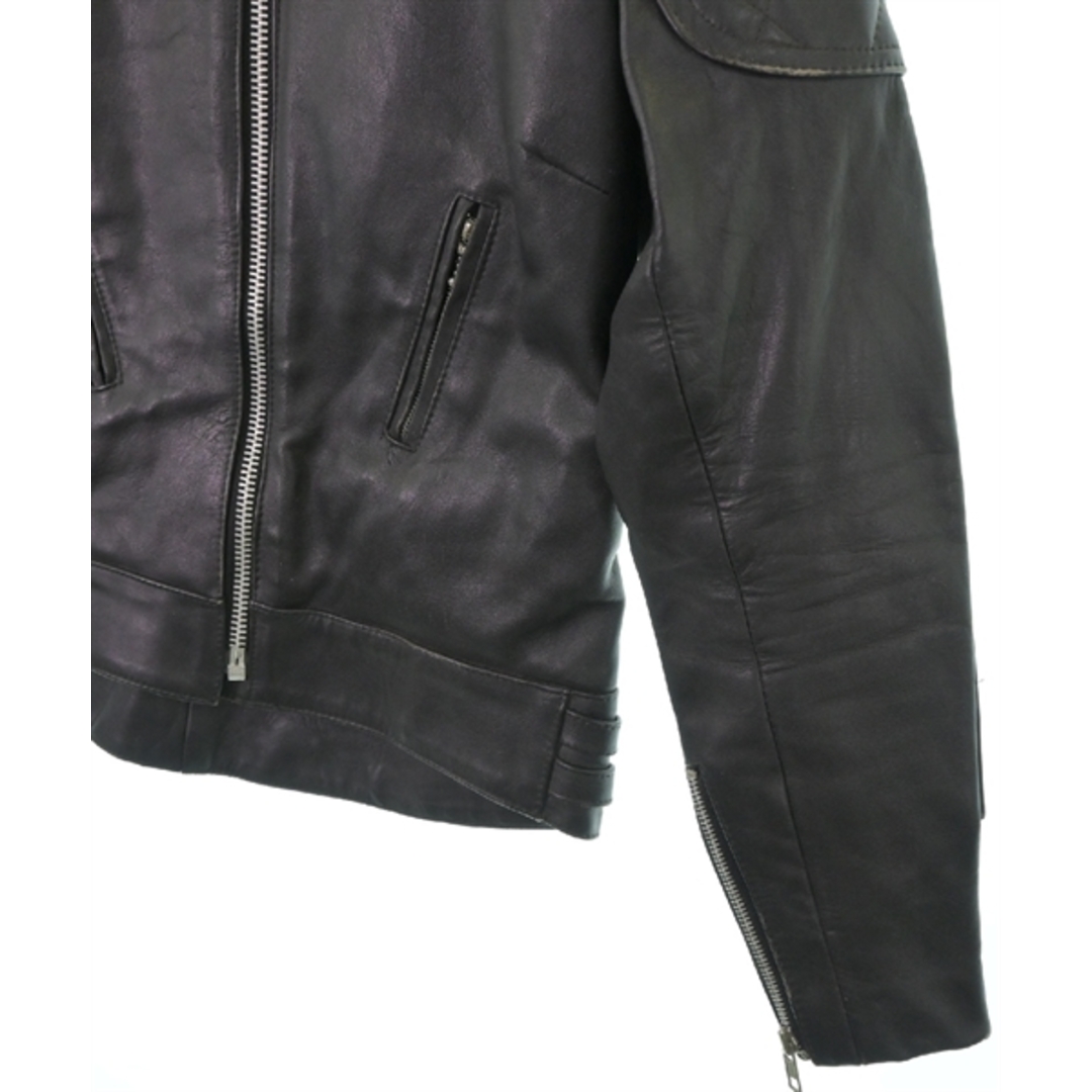 Lewis Leathers(ルイスレザー)のLewis Leathers ルイス・レザー ライダース 38(M位) 黒 【古着】【中古】 メンズのジャケット/アウター(ライダースジャケット)の商品写真