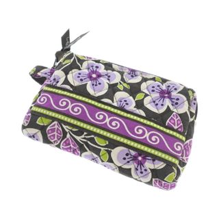 Vera Bradley - vera bradley ヴェラブラッドリー ポーチ - 茶x紫x白等(総柄) 【古着】【中古】