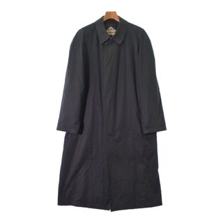 バーバリー(BURBERRY)のBURBERRY バーバリー ステンカラーコート -(L位) 黒 【古着】【中古】(ステンカラーコート)